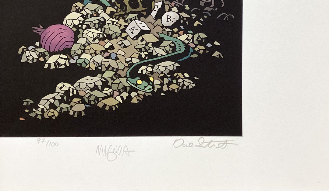 Amazing Screw-On Head Signed & Numbered Print