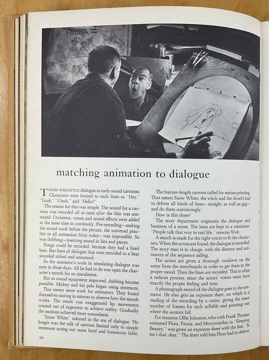 The Art Of Animation (1958) First Printing