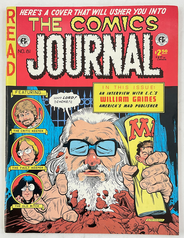 The Comics Journal #81 - Wm Gaines Interview