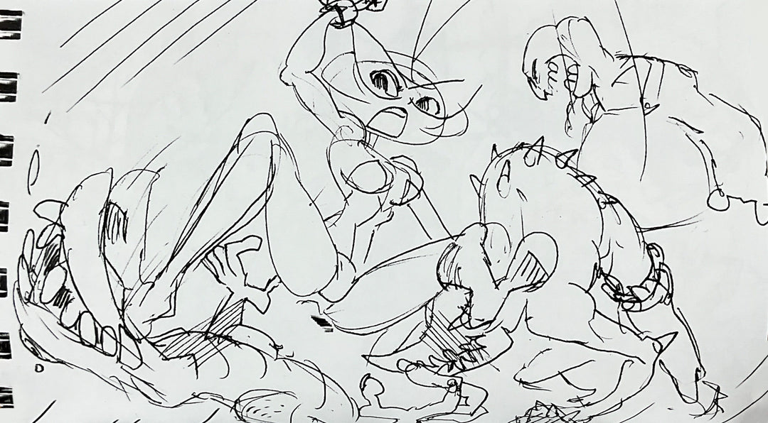 From Scratch: Alex Ahad Sketch Collection #1