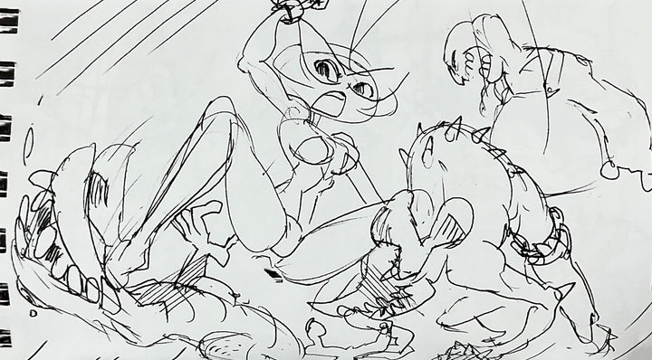From Scratch: Alex Ahad Sketch Collection #1