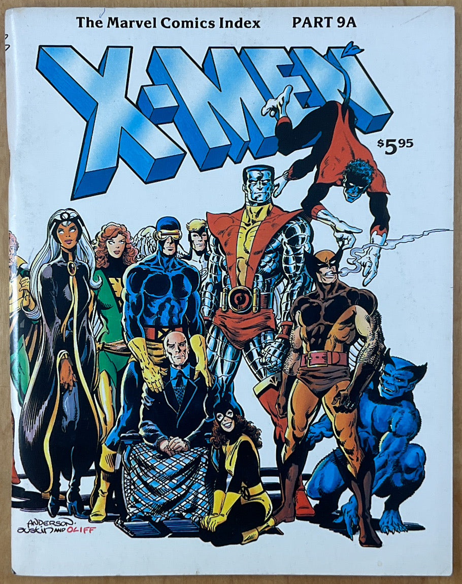 Marvel Comics Index Vol. 1, #9a: X-Men