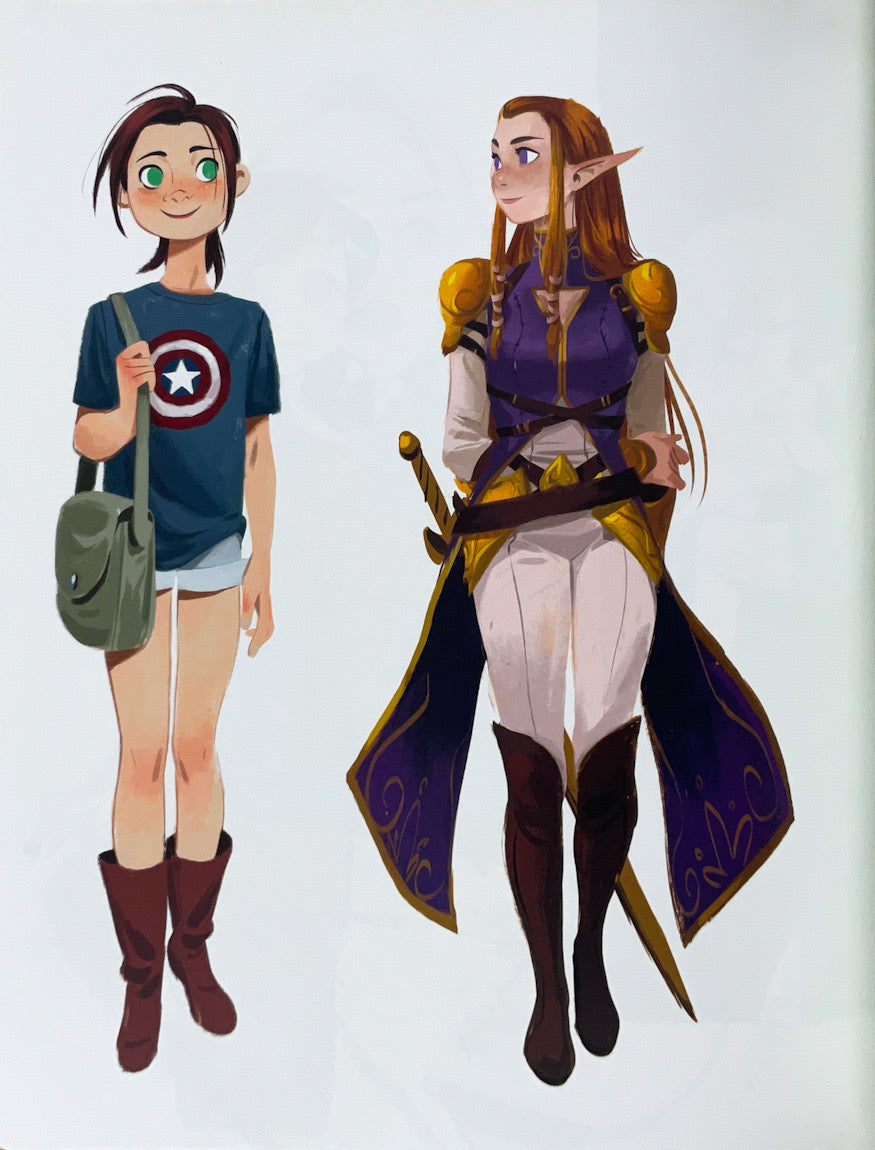 Spam Vol. 2: Girls and Swords - Signed with a Drawing