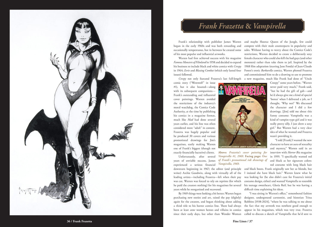 Frank Frazetta: Fine Lines - Pre-Order