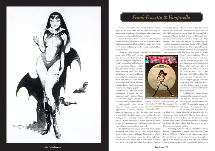 Frank Frazetta: Fine Lines - Pre-Order