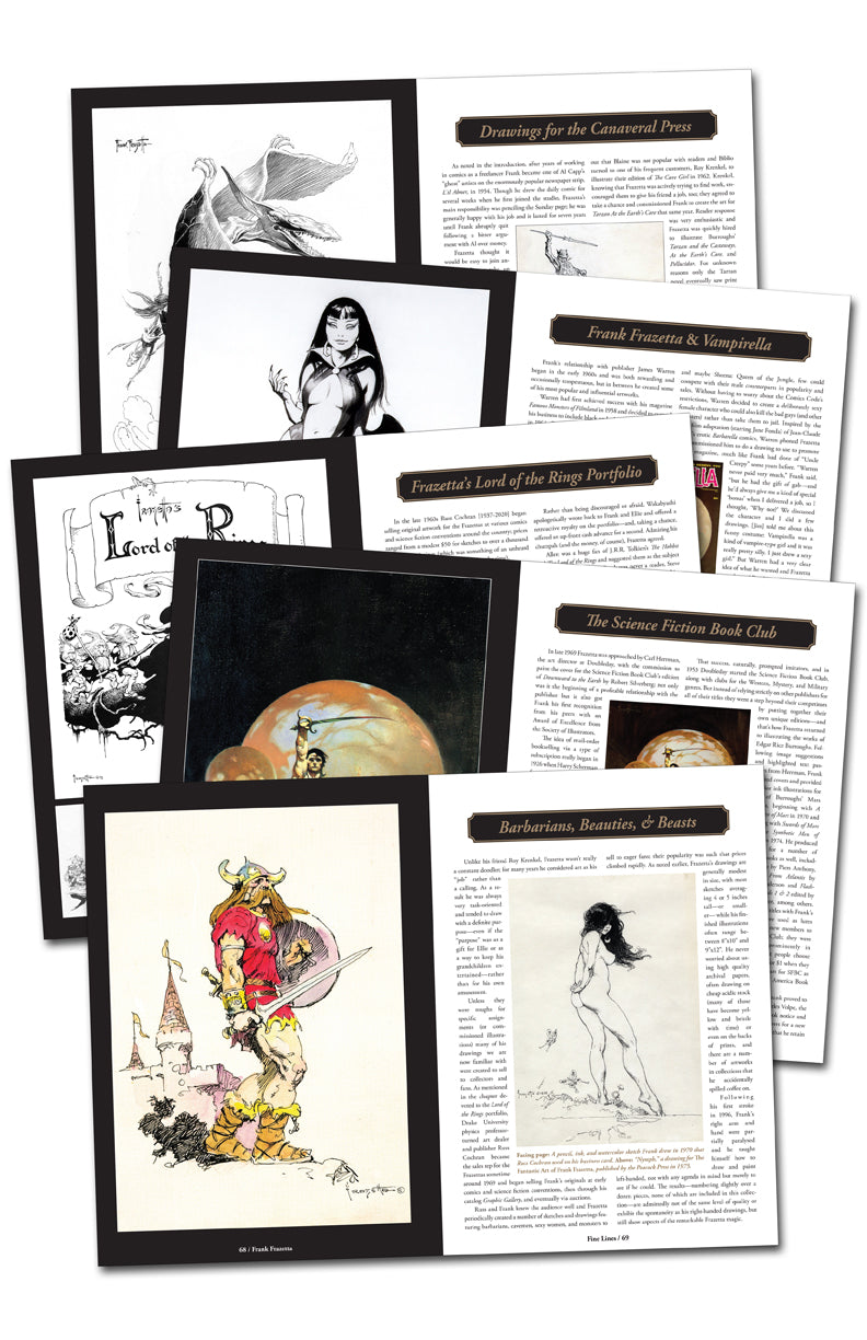 Frank Frazetta: Fine Lines - Pre-Order