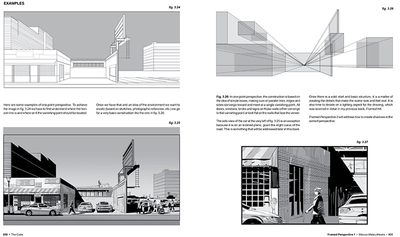 Literary Perspectice Visual Example Framed Perspective, Vol. 1: Technical Drawing for Visual Storytelling ...