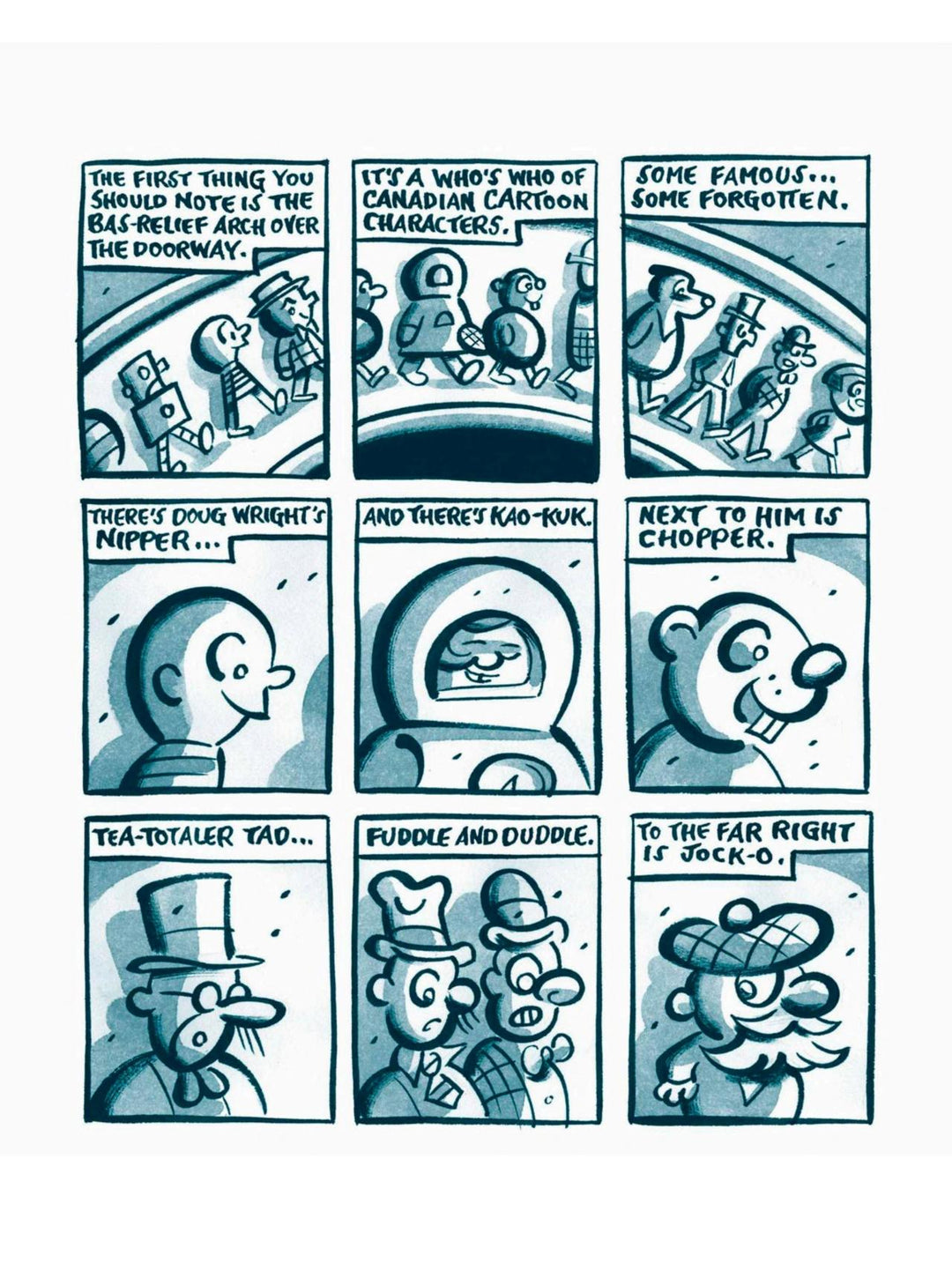 The G.N.B. Double C - The Great Northern Brotherhood of Canadian Cartoonists - First