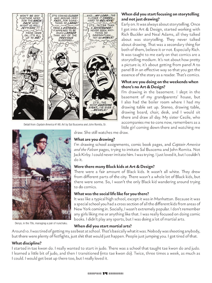 Graphic Samurai: The Art of Denys Cowan
