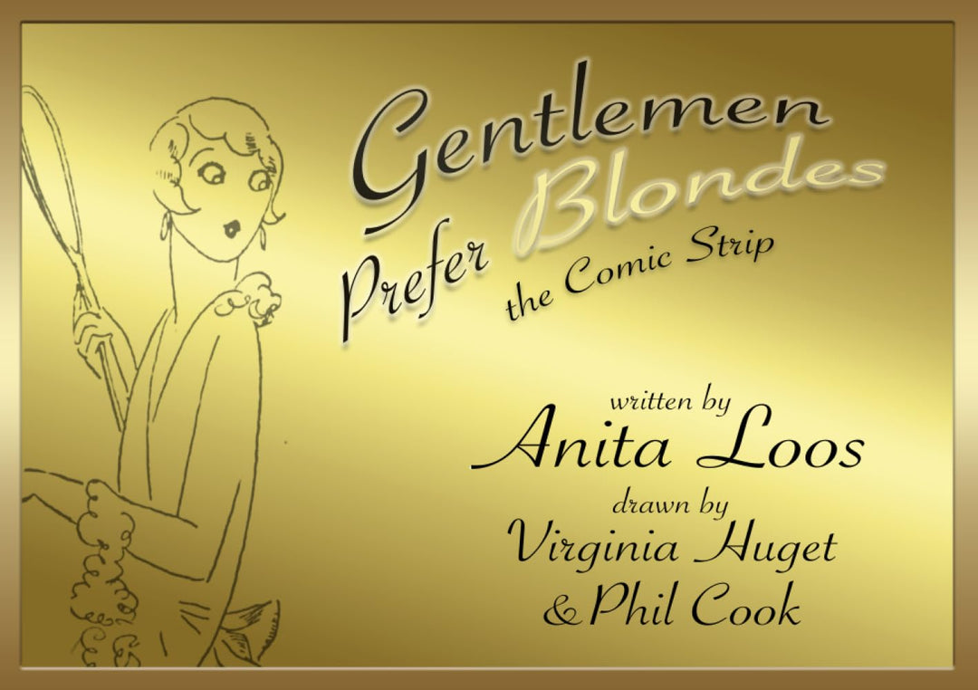 Gentlemen Prefer Blondes the Comic Strip
