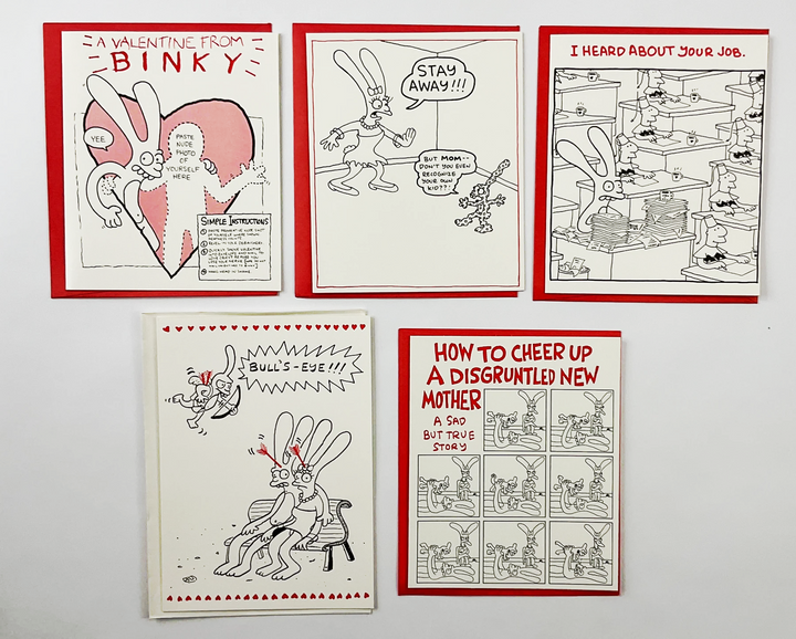 Life in Hell Greeting Cards - Set of 11