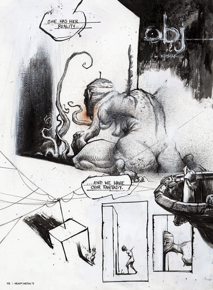 Heavy Metal #3 - Luis Royo Cover 3A