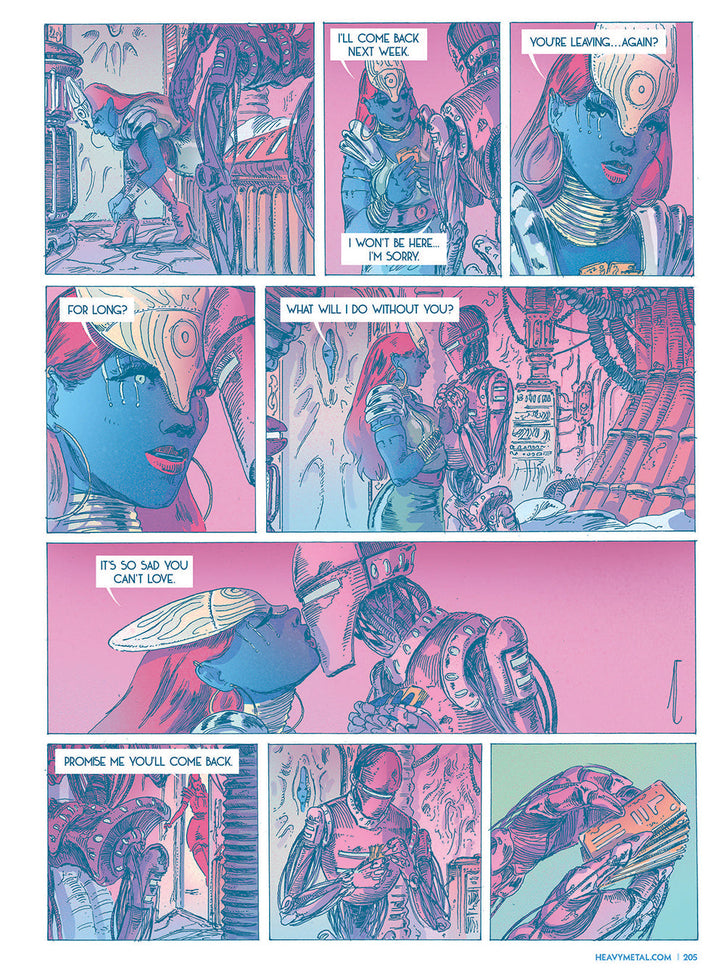 Heavy Metal #3 - Luis Royo Cover 3A