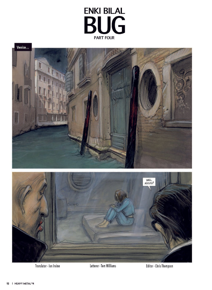 Heavy Metal #4A - Olivia Cover