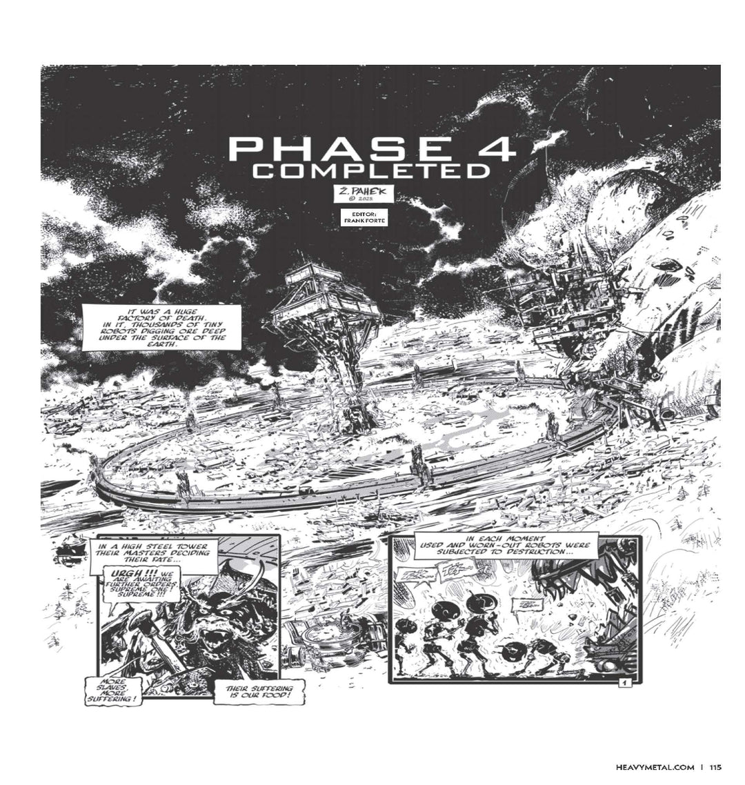 Heavy Metal #4A - Olivia Cover