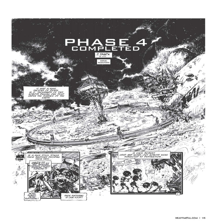 Heavy Metal #4A - Olivia Cover