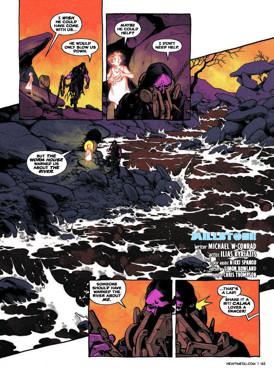 Heavy Metal #4A - Olivia Cover