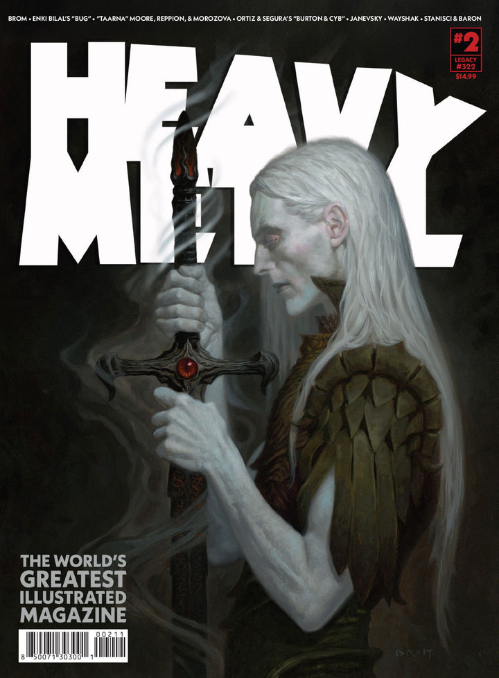 Heavy Metal #2 - Brom Cover 2A