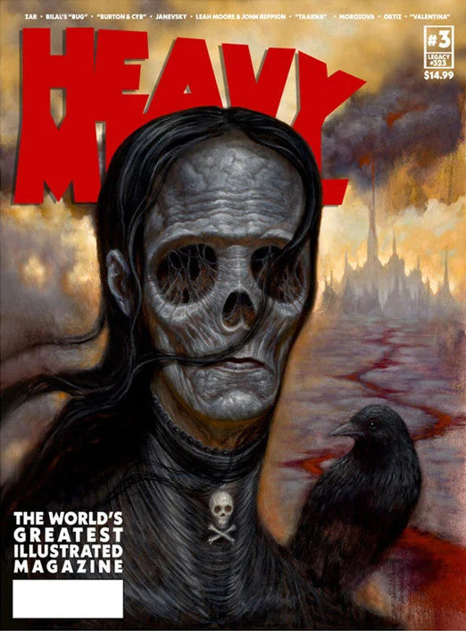 Heavy Metal #3 - Chet Zar Cover 3B