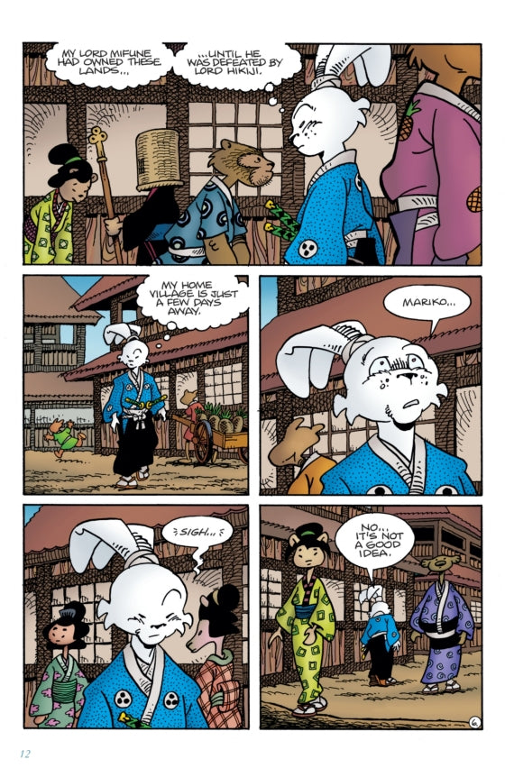 Usagi Yojimbo: Homecoming - Limited Hardcover Edition Signed with a Sketch