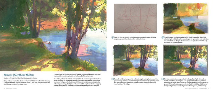 How to Paint Landscapes Quickly and Beautifully with Watercolor and Gouache