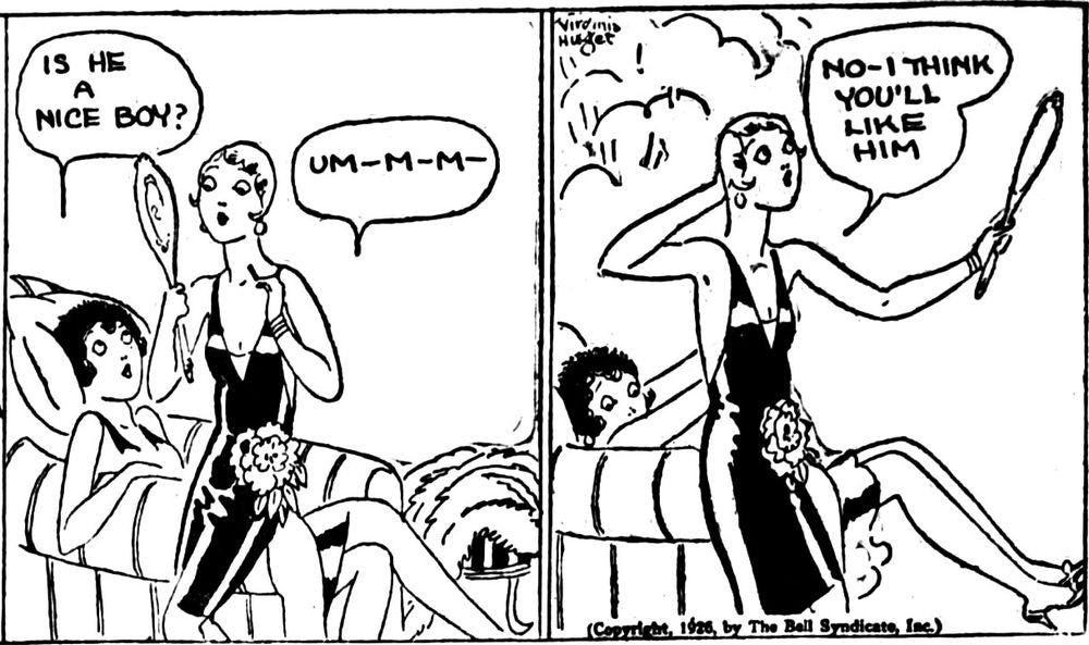 Gentlemen Prefer Blondes the Comic Strip