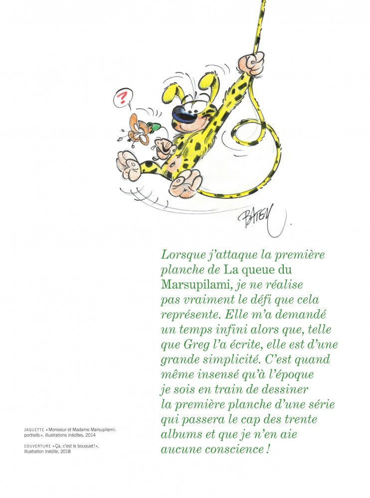 Batem - Le Marsupilami: Une Vie en dessins