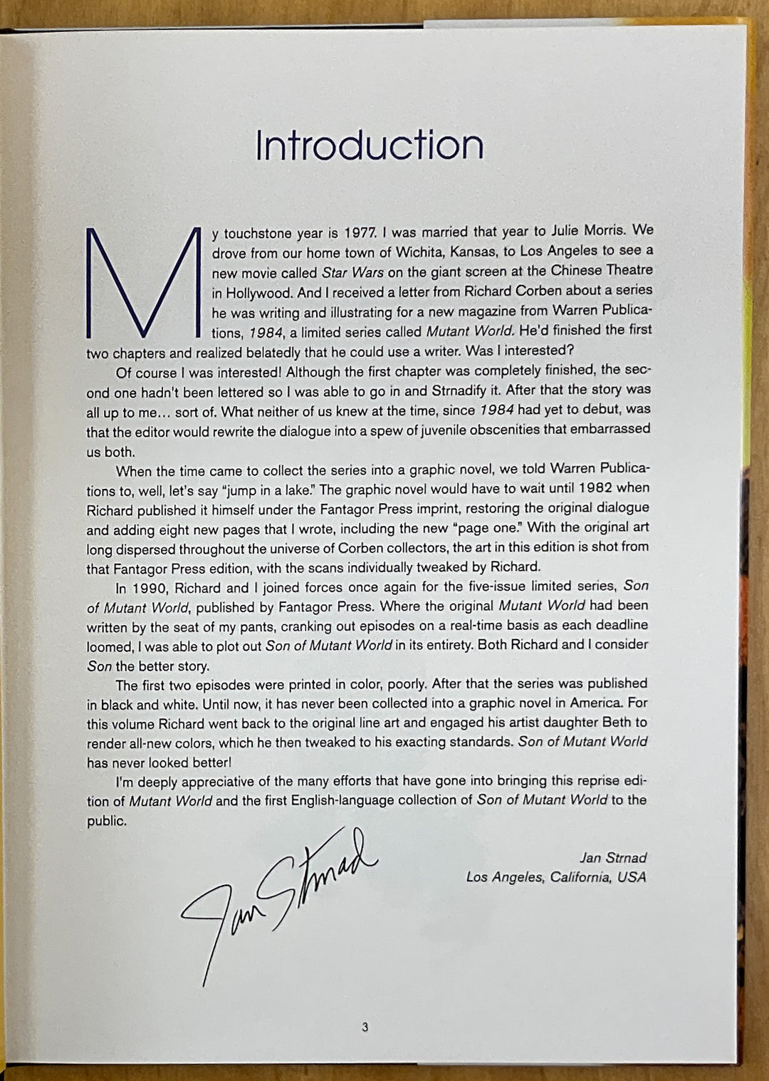 Mutant World and Son of Mutant World - Signed by the Author