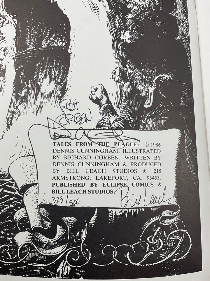 Tales from the Plague - Signed & Numbered Book & Print Set