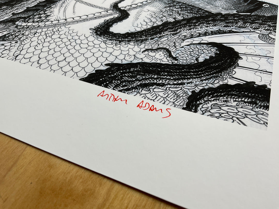 Beneath the Sea by Arthur Adams - Signed Print