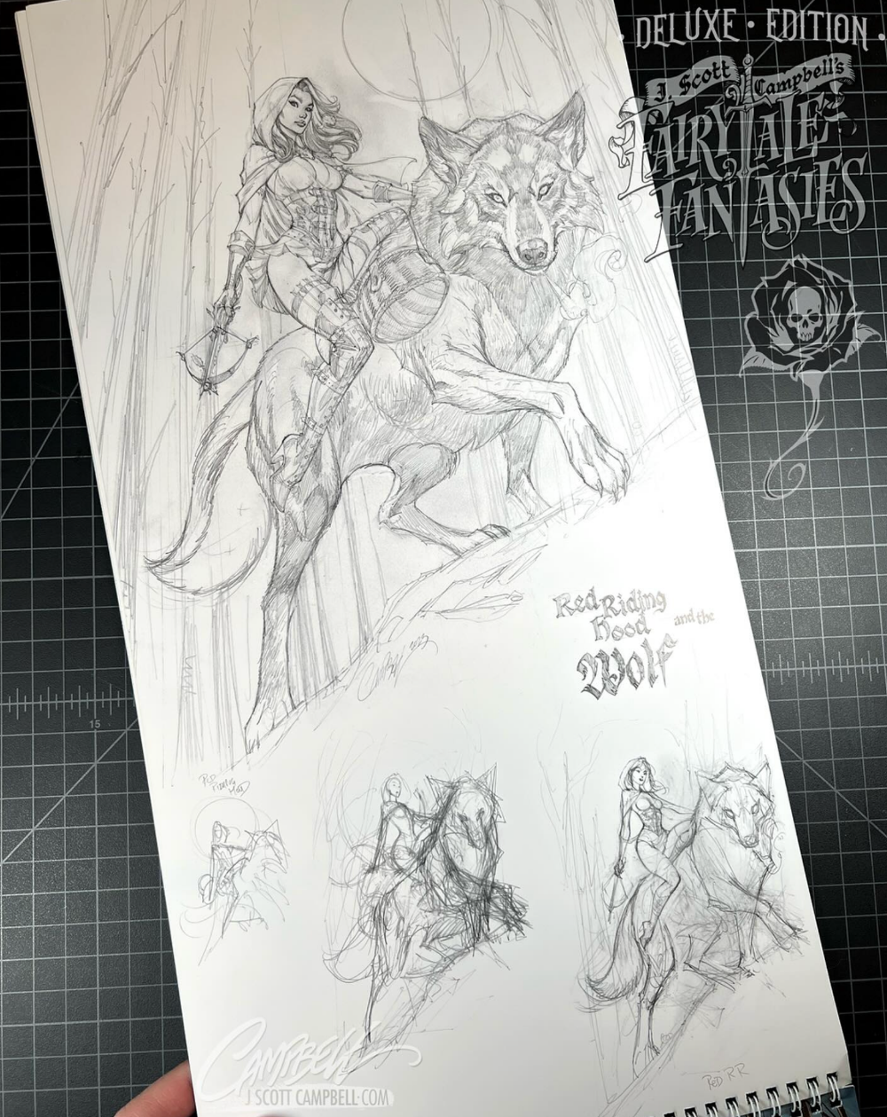 Fairytale Fantasies Femme Fatales Calendar 2024 Cover B: Collector's Edition "Dark Cover"