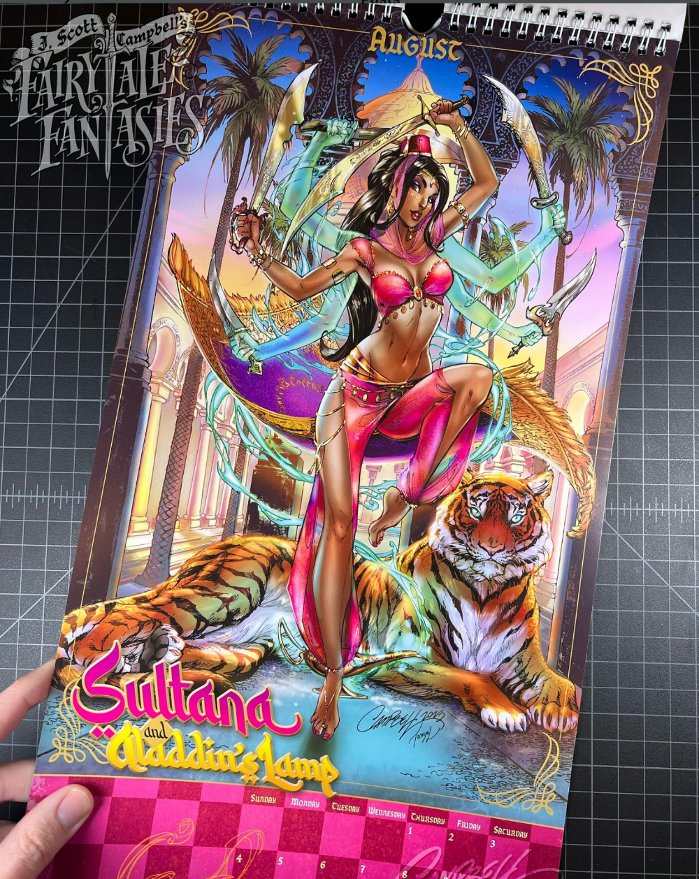 Fairytale Fantasies Femme Fatales Calendar 2024 Cover B: Collector's Edition "Dark Cover"