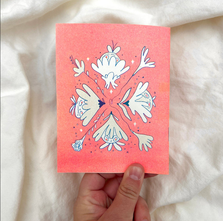 A Pocket Book of Witchfolk and Demons Riso Zine