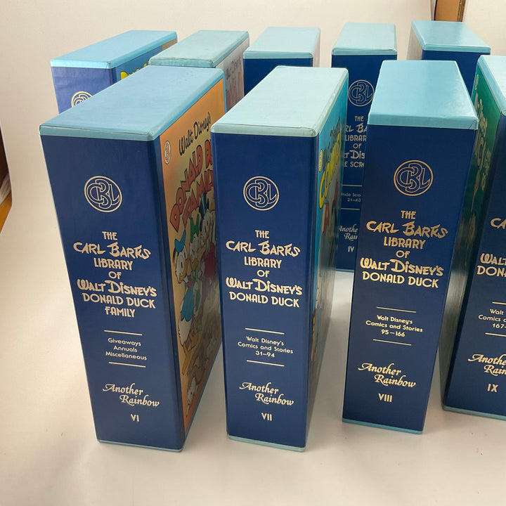 A Complete Collection of Carl Barks Library Sets 1-10