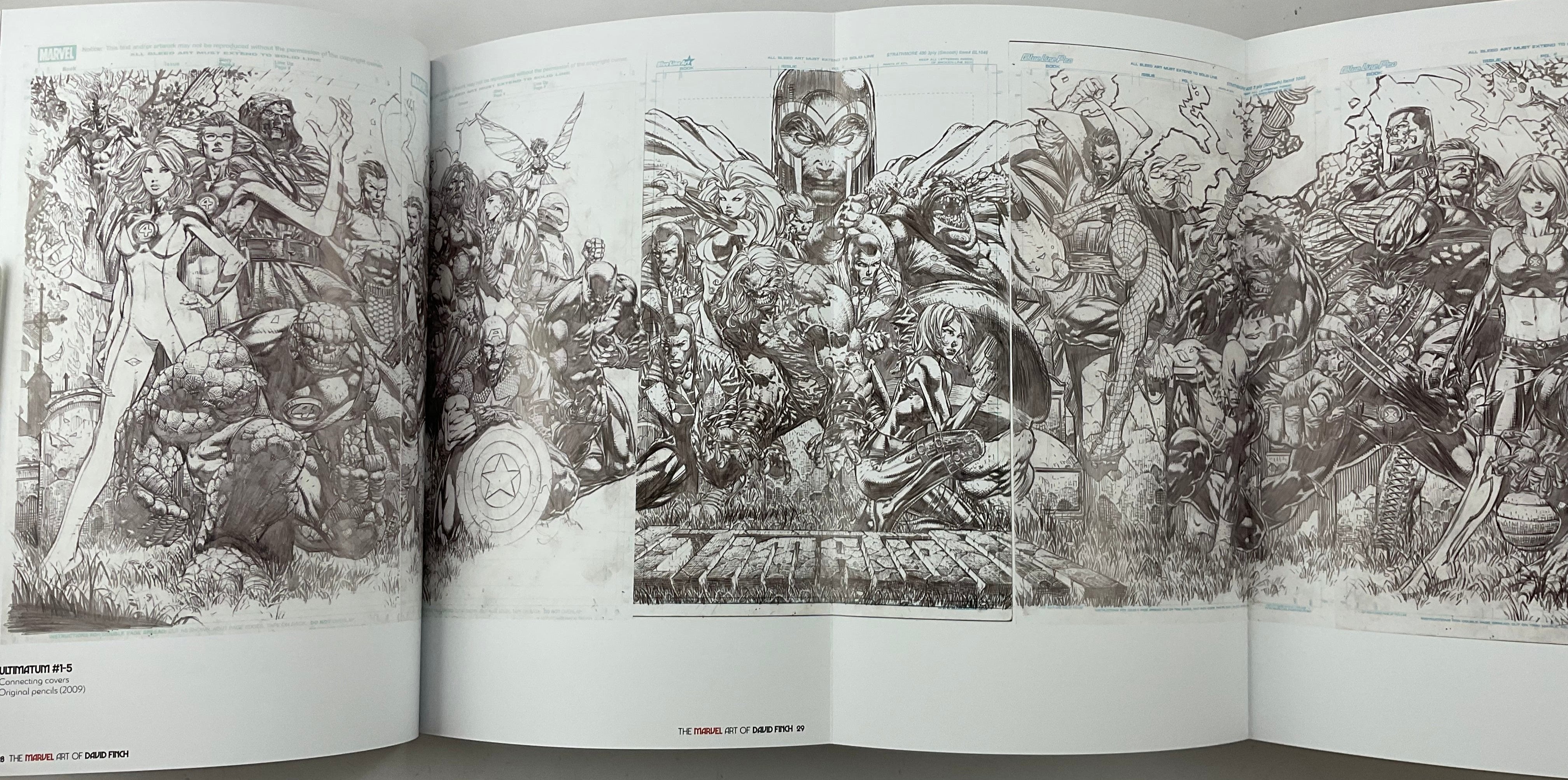 The Marvel Art of David Finch - Hardcover Set - Signed