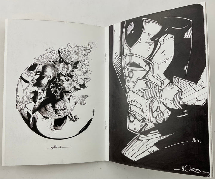 Romain Sordet Sketchbook - Signed