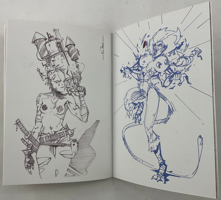 Romain Sordet Sketchbook - Signed