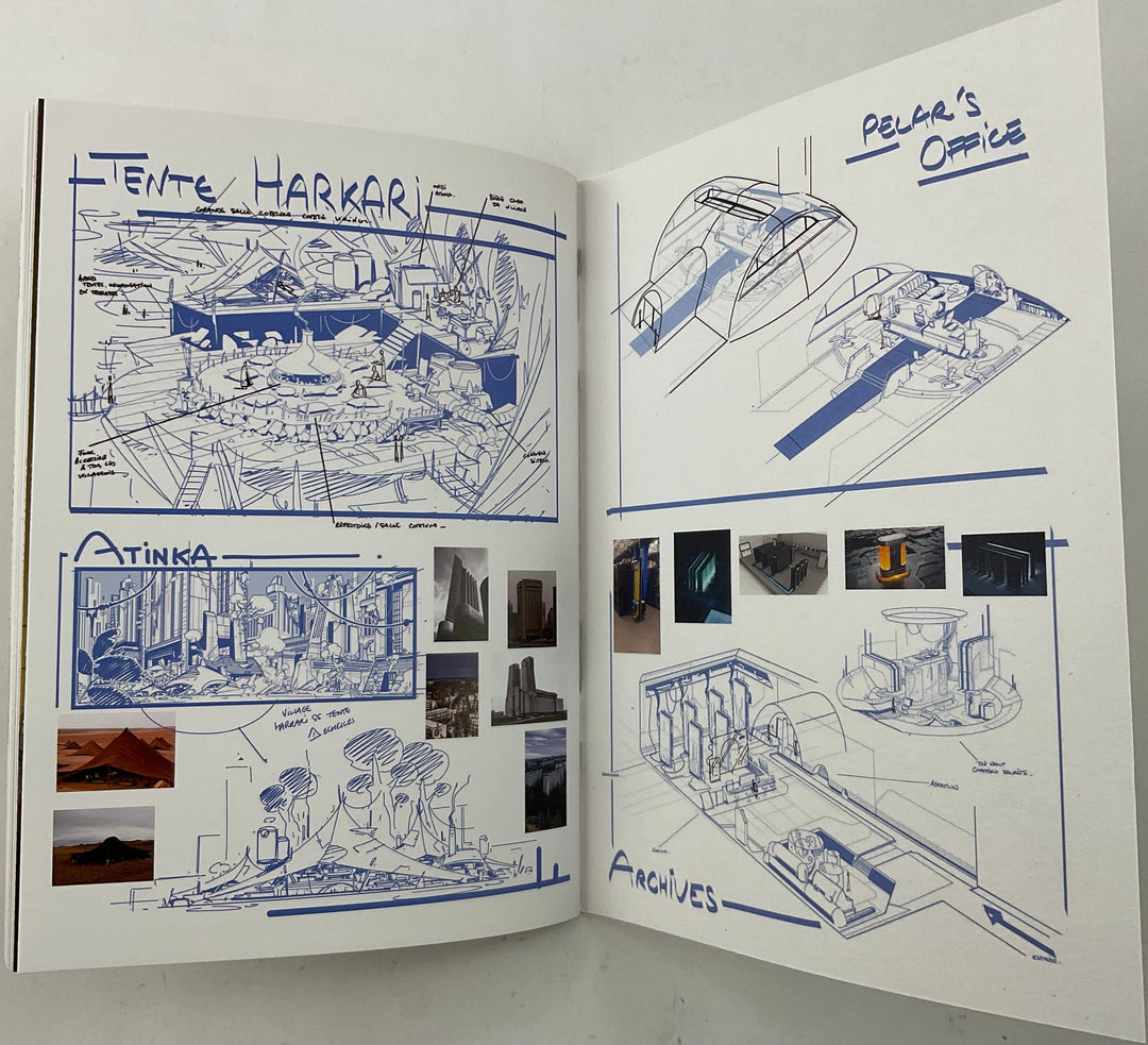 Romain Sordet Sketchbook - Signed