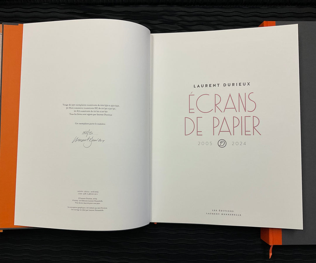 Ecrans de Papier - Offset Edition - Signed & Numbered