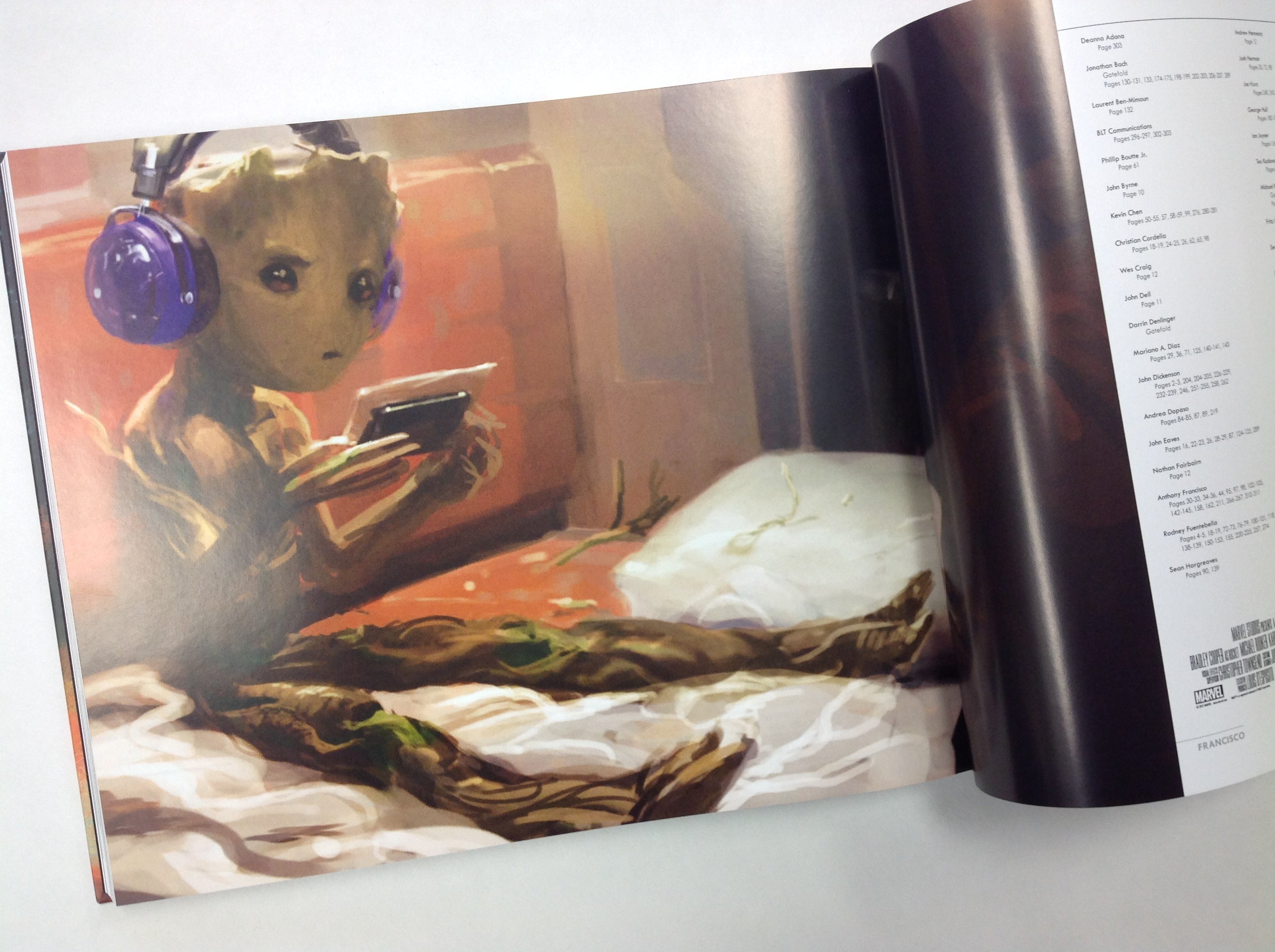 Marvel's Guardians of the Galaxy, Vol. 2: The Art of the