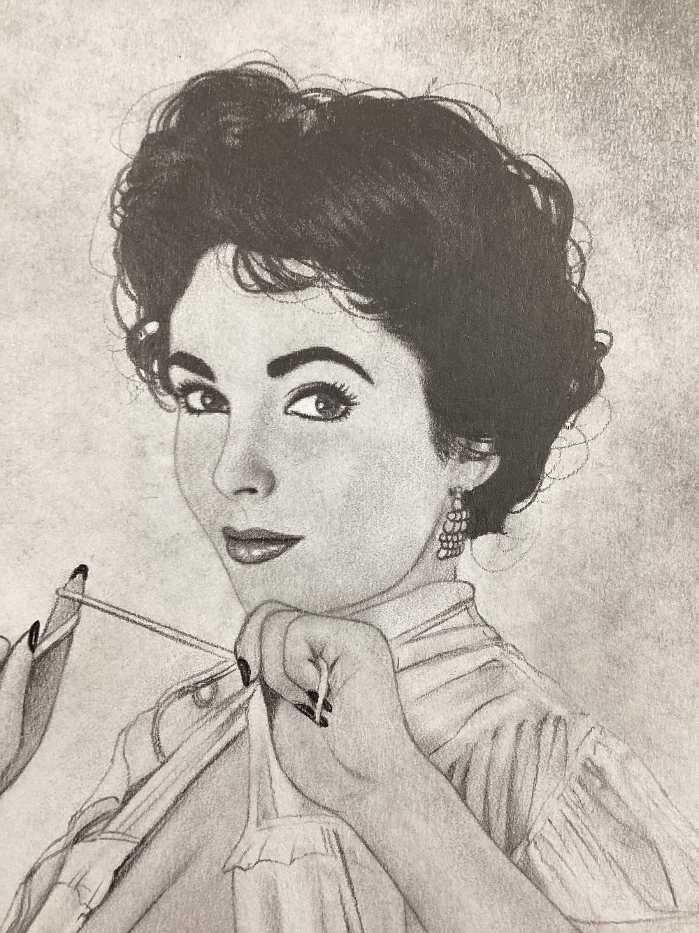 Elizabeth Taylor Pin-Up