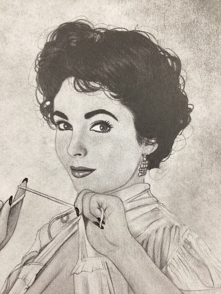 Elizabeth Taylor Pin-Up