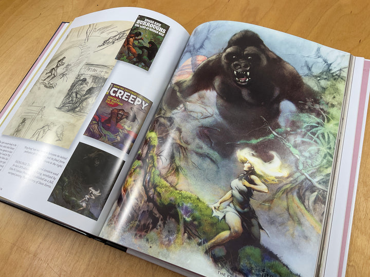 The Frazetta Sketchbook - Deluxe Slipcased Edition