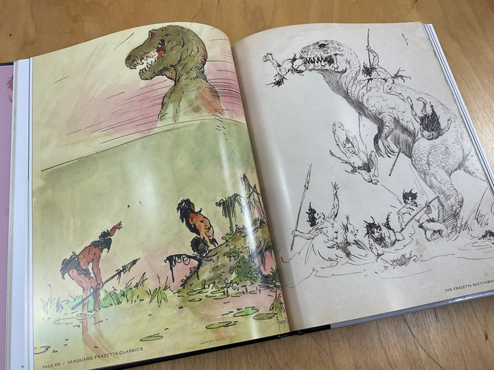 The Frazetta Sketchbook - Deluxe Slipcased Edition