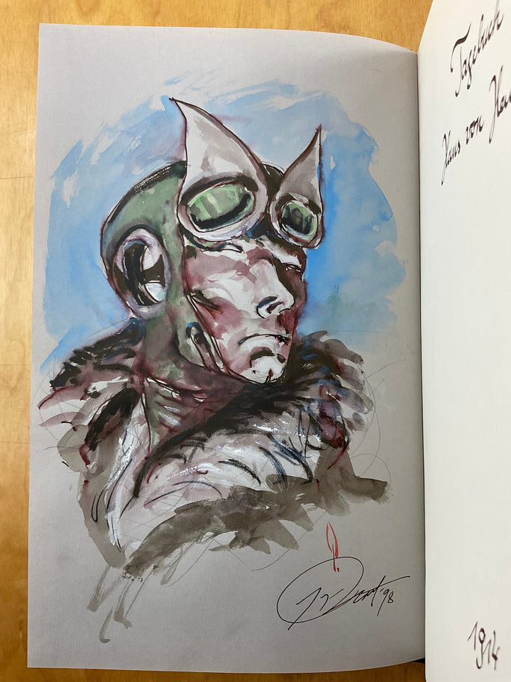 Enemy Ace: War Idyll - Deluxe Limited Edition with an Original Watercolor Painting