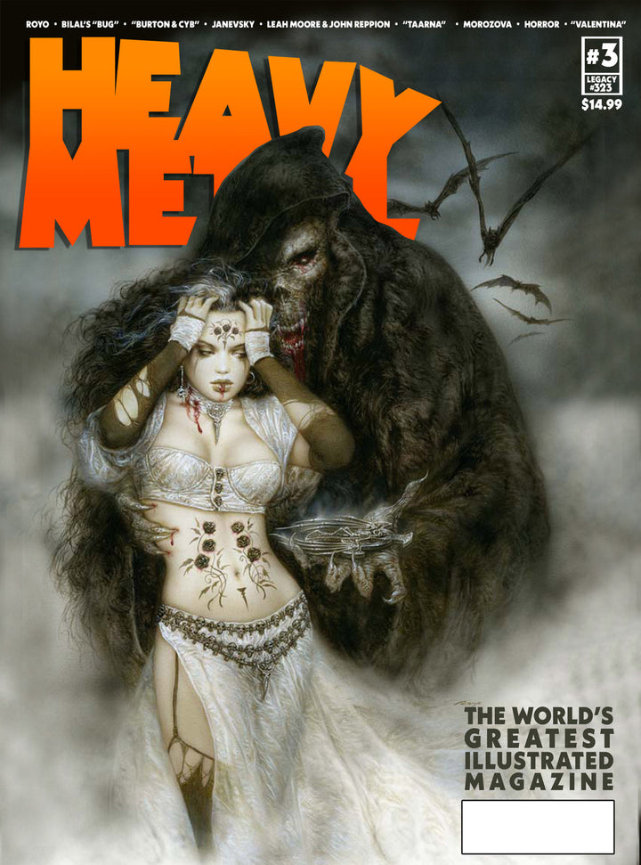 Heavy Metal #3 - Luis Royo Cover 3A