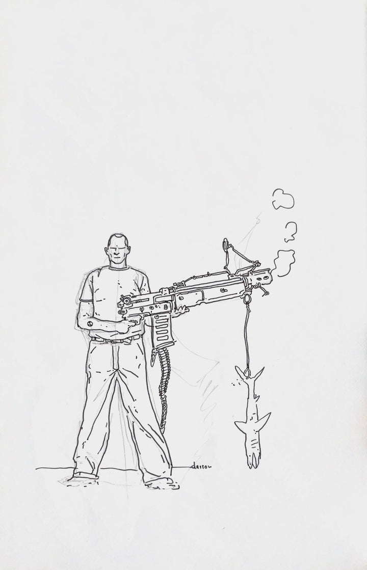 Hard Boiled, Tome 1 - Signed with a Drawing