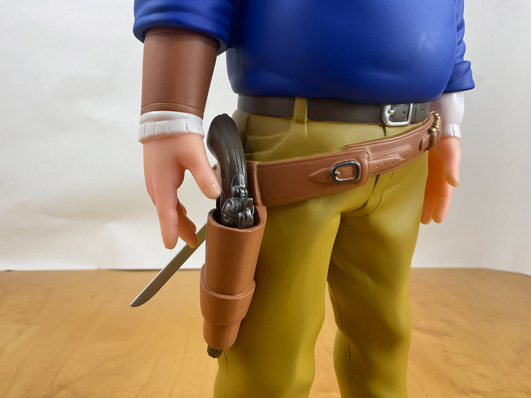 The Shaolin Cowboy 14" Designer Vinyl Action Figure by Geof Darrow Blue Rio Bravo Edition