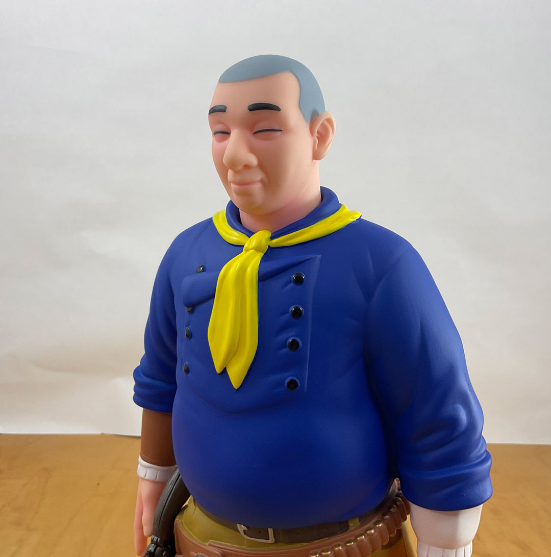 The Shaolin Cowboy 14" Designer Vinyl Action Figure by Geof Darrow Blue Rio Bravo Edition