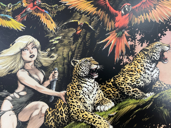 Beyond The Known Forest, She Talks With Birds - Signed Print